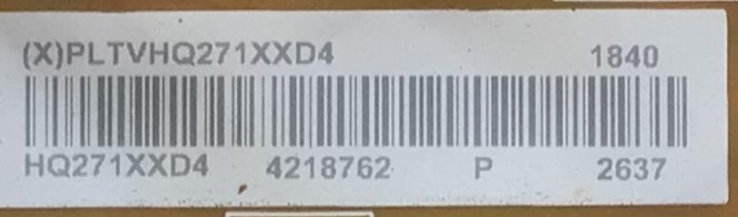 FUENTE PARA TV VIZIO / NUMERO DE PARTE PLTVHQ271XXD4 / 715G9966-P01-000-0H2M / HQ271XXD4 / 4218762 / MODELO D43F-F1 - Imagen 2